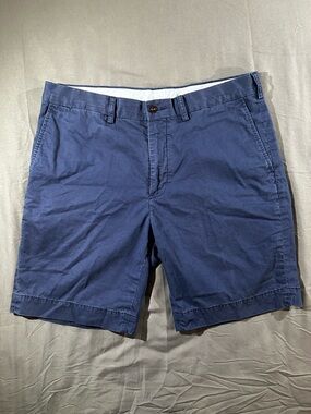 Polo Ralph Lauren Men’s Blue Classic Fit Chino Shorts Size 34 100% Cotton Preppy